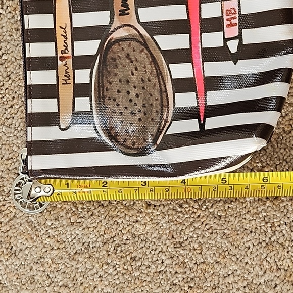 Henri bendel centennial stripe cosmetic bag - Picture 7 of 8